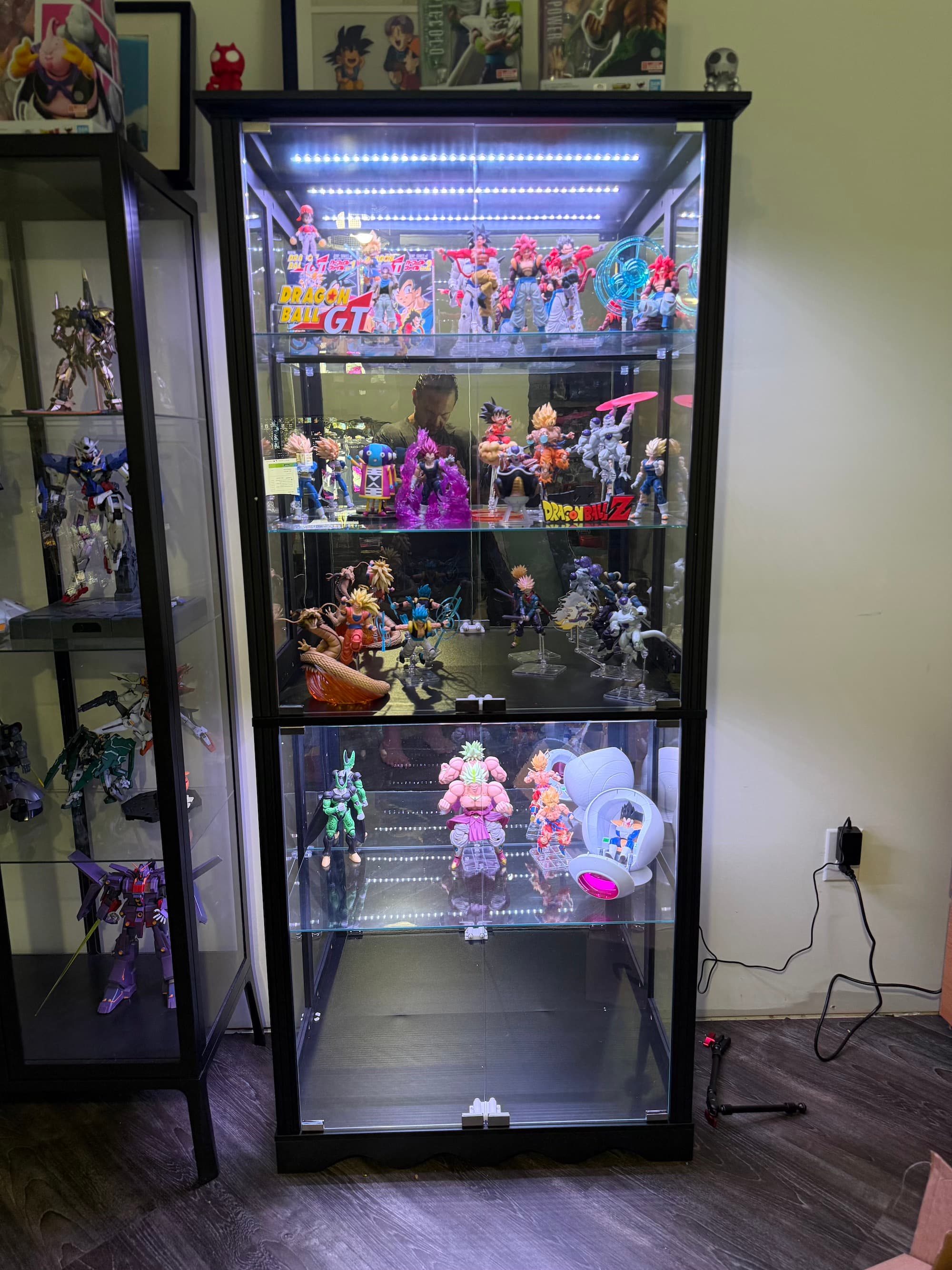 71" Display Cabinet with RGB lighting