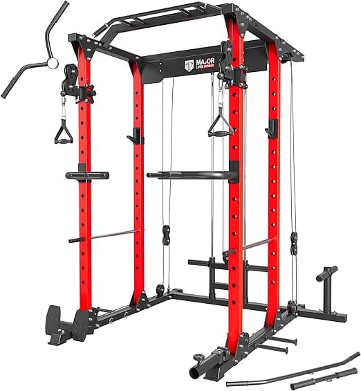 Major Fitness Power Cage with Cables